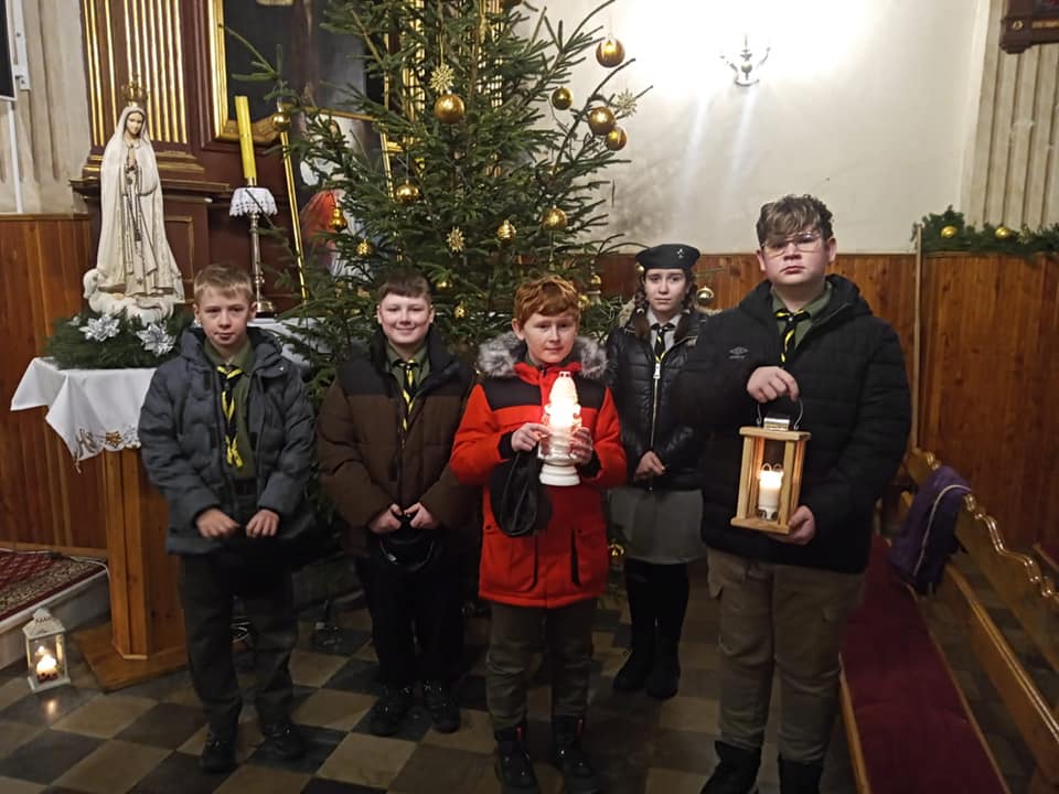 Przekazanie Betlejemskiego Światła Pokoju