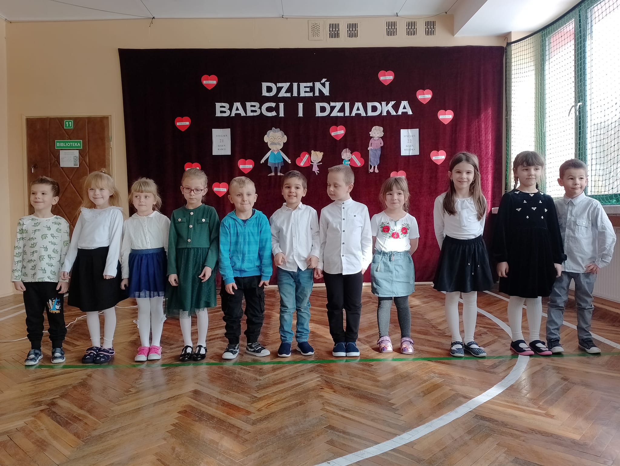 Dzień Babci i Dziadka w grupie 5,6 - latków
